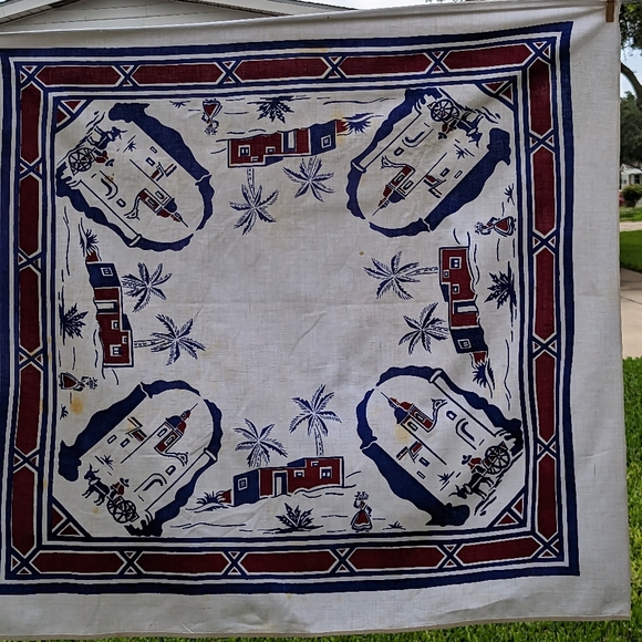 Vintage Tablecloth - Picture 1 of 5